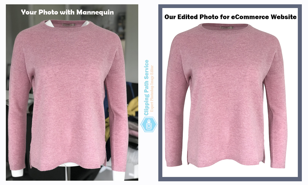 Apparel Photo Post production service